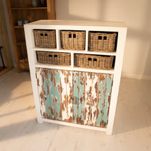 Load image into Gallery viewer, Colourful Rustic Cabinet