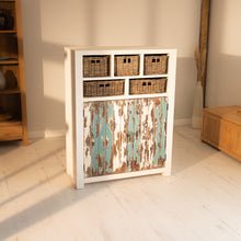 Load image into Gallery viewer, Colourful Rustic Cabinet