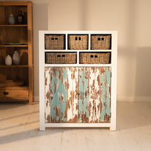 Load image into Gallery viewer, Colourful Rustic Cabinet
