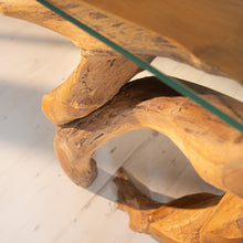 Load image into Gallery viewer, Natural Teak Root Console Table