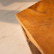 Load image into Gallery viewer, Reclaimed Teak Root Console Table 120x40cm