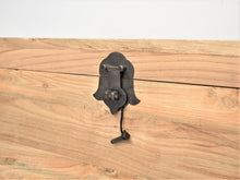 Load image into Gallery viewer, Reclaimed teak trunk, close view of clasp.