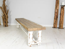 Load image into Gallery viewer, Reclaimed Pine Bench - Farmhouse 175cm
