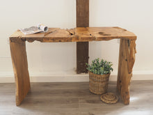 Load image into Gallery viewer, Reclaimed Teak Root Console Table 120x40cm