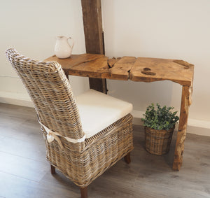 Reclaimed Teak Root Console Table 120x40cm