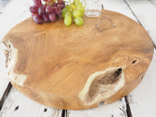 Load image into Gallery viewer, Reclaimed Wood Chopping Board - Round - Small