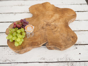 Reclaimed Natural Wood Chopping Board - Small