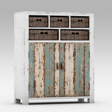 Load image into Gallery viewer, Colourful Rustic Cabinet