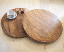Load image into Gallery viewer, Reclaimed Wood Chopping Board - Round - Small