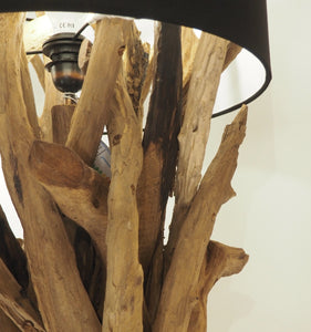 Wooden Root Table Lamp - Ace