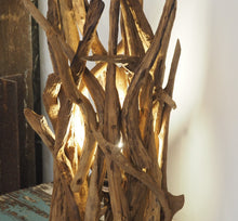 Load image into Gallery viewer, Rustic Wooden Spotlight Lamp - Ace