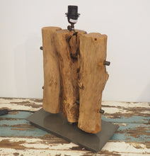 Load image into Gallery viewer, Wooden Table Lamp - Tri