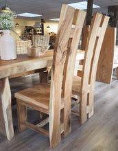 Load image into Gallery viewer, Natural Wood &#39;H&#39; Dining Chair
