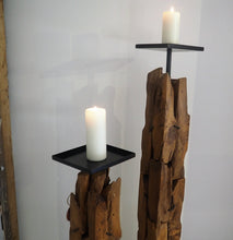 Load image into Gallery viewer, Teak Root Silva Candle Holder-Low
