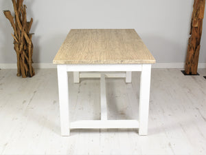 Reclaimed Pine Cottage Style Dining Table - 160cm