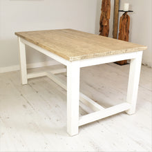 Load image into Gallery viewer, Reclaimed Pine Cottage Style Dining Table - 160cm