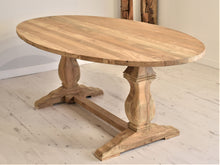 Load image into Gallery viewer, Reclaimed Teak Dining Table Oval - 200cm