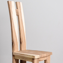 Load image into Gallery viewer, Natural Wood &#39;H&#39; Dining Chair