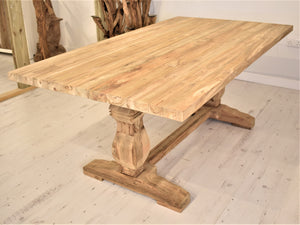 Reclaimed Teak Dining Table Rectangular - 180cm
