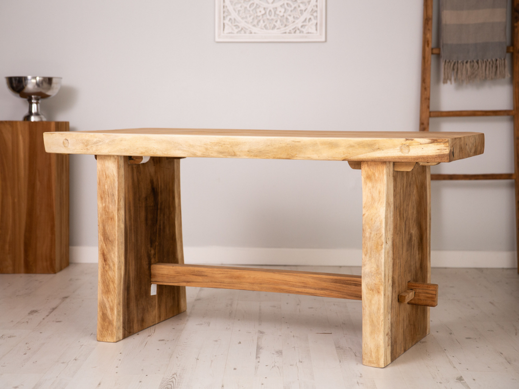 Natural Live Edge Dining Table – Available in 150cm, 200cm, or 250cm