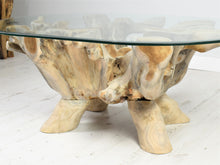 Load image into Gallery viewer, Teak Root Oval Coffee Table - 120x80cm
