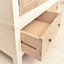 Load image into Gallery viewer, Reclaimed pine Bude range triple wardrobe, close view of drawer.