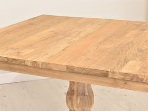Reclaimed Teak Dining Table Square - 100cm