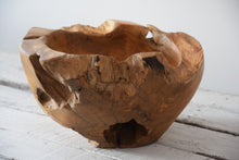 Load image into Gallery viewer, Reclaimed Teak Root Fruit Bowl