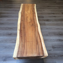 Load image into Gallery viewer, Handcrafted 150cm Suar Wood Bench showcasing natural wood grain