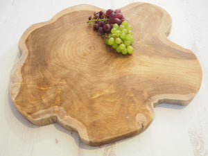 Reclaimed Natural Wood Chopping Board - Large