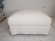 Load image into Gallery viewer, Fabric Ottoman - The Fowey