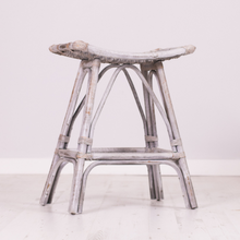 Load image into Gallery viewer, Strong and lightweight bamboo frame stool for kitchen counters