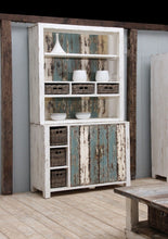 Load image into Gallery viewer, Vintage Recycled Pine Dresser With Soft Colours