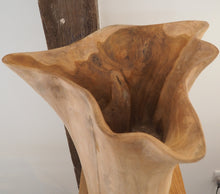 Load image into Gallery viewer, Reclaimed Wood &#39;Star&#39; Vase