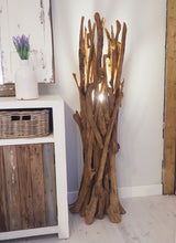 Load image into Gallery viewer, Reclaimed Teak Wood Floor Spotlight - Medium