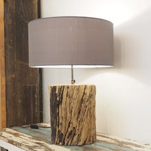 Load image into Gallery viewer, Rustic Wooden &#39;Tree Trunk&#39;  Table Lamp - Kenyon