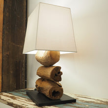 Load image into Gallery viewer, Wooden Desk Lamp Teak Root -Tiga