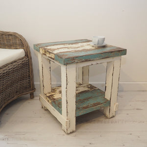 Reclaimed Pine Side Table