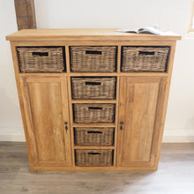 Load image into Gallery viewer, Reclaimed Wood Chest Of Drawers - 120cm Medium