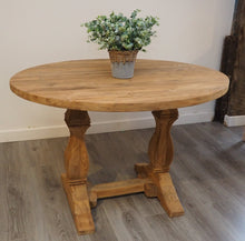 Load image into Gallery viewer, Reclaimed Teak Dining Table Oval - 120cm
