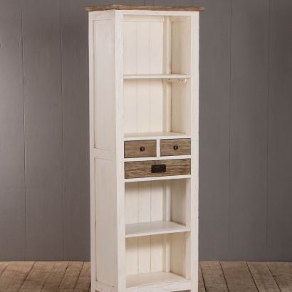 Cottage Bookcase Storage Cabinet