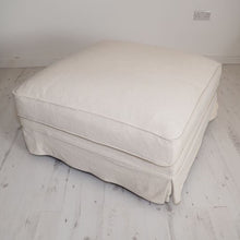 Load image into Gallery viewer, Fabric Ottoman - The Fowey