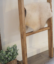 Load image into Gallery viewer, Free-standing towel ladder for small spaces